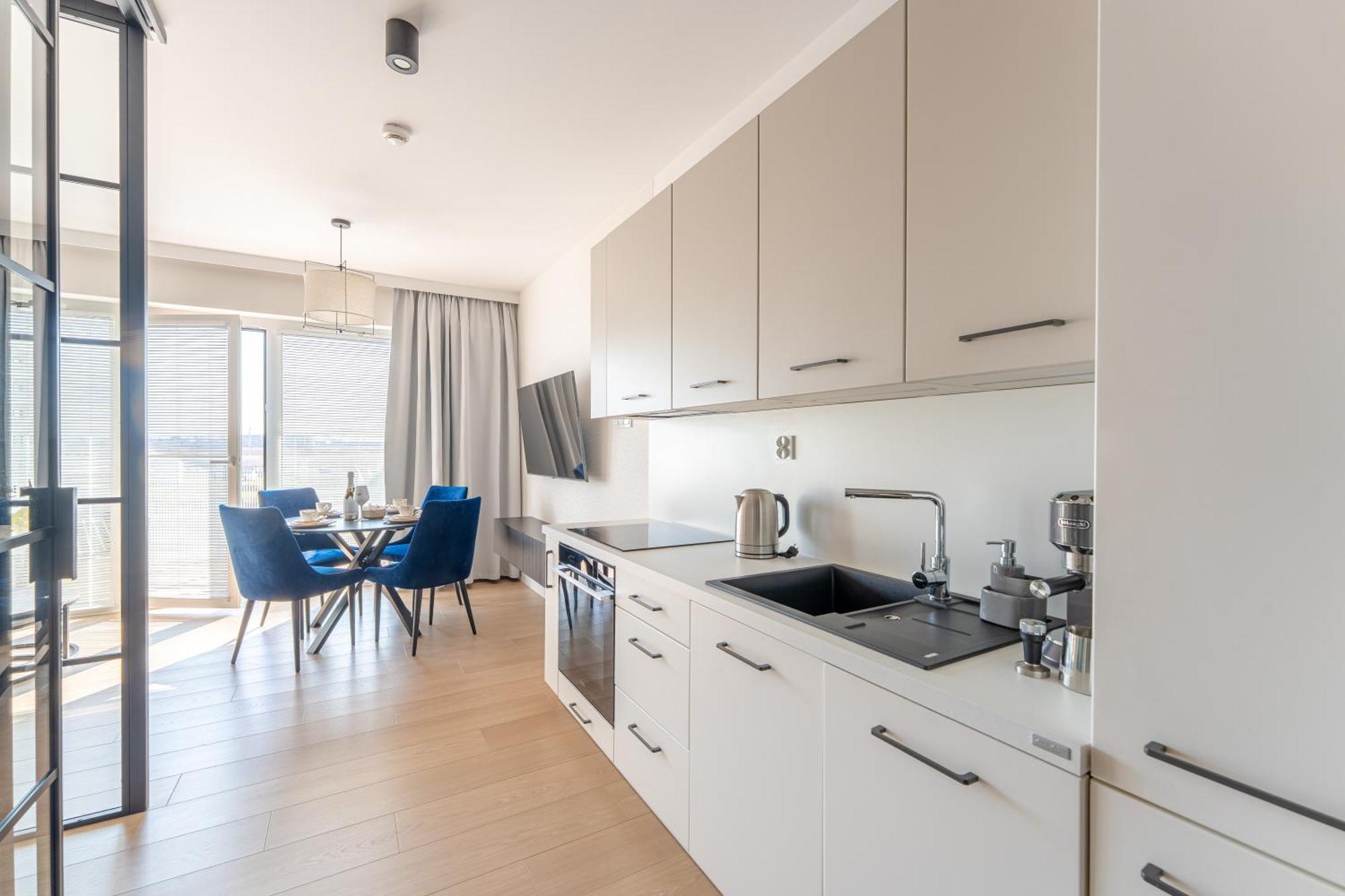 Apartament Lighthouse - Polanki Aqua - Blue *